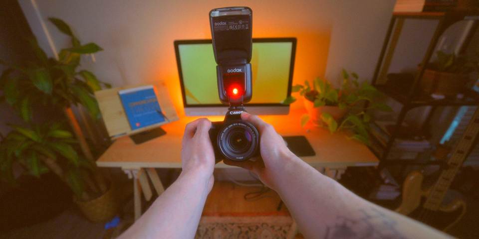 Blog-2 POV of the Canon SL2 with the Godox TT600